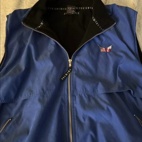 Mens Large SDI TEC vest blue - Picture 2 of 7